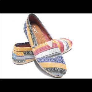 Toms Nepal stripe multi